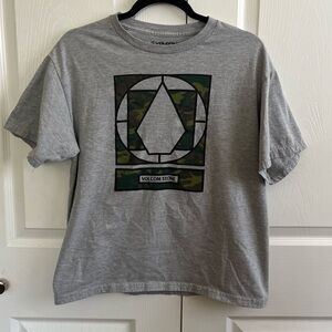 5 for $25! Volcom Gray T-shirt XL